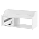 FBITE Badezimmerschrank Badschrank Hängeschrank Schrank Regal Ablage Weiß