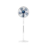 Rowenta VU5840 Turbo Silence Extreme+ Standventilator | mit 4 Geschwindigkeiten | automatische Oszillation | Silence-Nacht-Modus | Turbo-Boost | verstellbare Höhe | Weiß