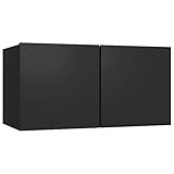 Wakects Hängender TV-Schrank, 60 x 30 x 30 cm, praktisch für das Büro