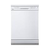 Midea SF 3.60NW PRO Geschirrspüler, 14 Maßgedecke, Spülmaschine mit WLAN, Geschirrspüler Freistehend Unterbaufähig, 5 Reinigungsmodi, 47 dB, 3/6/9h Startzeitvorwahl, Weiß