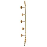 TEMKIN 1pc Kleiderhaken Edelstahl Haken Handtuchhalter Innendekoration Schlüsselanhänger Haken Aufbewahrung Kleiderbügel Wandbehang Garderobe Dekorative Wandaufhänger Edelstahl Schmiedeeisen Schal Gol