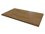 Mirjan24 Arbeitsplatten Küche Woodline, Vielzahl von Größen, Farbe: Eiche Lancelot, Küchenarbeitsplatten, Laminatplatte, Matt, Höhe: 28 mm (Gerade Platte, Länge: 80 cm)