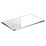 bijon Glasplatte Tisch ESG Sicherheitsglas Rechteck - Für Esstisch, Couchtisch, Gartentisch, Schreibtisch, Bodenplatte, Funkenschutz, Kaminschutz - Glasplatte 80x120 cm oder 120x80 cm