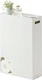 YAMAZAKI Plate Toilettenpapierspender, Weiß