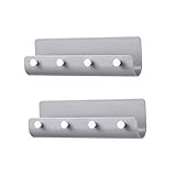 Cabilock 2 Stück Handy-Ladehalterungen Für Die Küche Wandhaken Briefhalter Für Wand Schlüssel Halskette Schmuckhalter Wandtelefon Stanzfreies Lagerregal Wandaufhänger Lagerregal