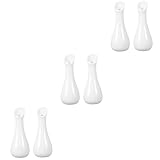 Luxshiny 6 Stück Vase Mini-Vasen Für Blumen Mini-Töpfe Für Pflanzen Vintage-Vase Blumenhalter Vase Tischplatte Glas-Pflanzgefäß Porzellan Dekorative Vase Blumenarrangement