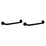 Cabilock 2 Stück Wc-Griffe Für Ältere Menschen Handläufe Für Ältere Menschen Wc-Sicherheitsstange Sicherheitshandstange Badezimmer-Haltegriff Edelstahl-Armlehne Sicherheitszaun