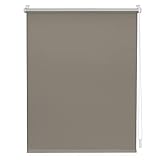 Thermo-Rollo Klemmfix, ohne Bohren, Verdunkelung - Taupe 100 cm x 150 cm (B x L)