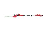 Grizzly Tools EKHS 500-45 2IN1 Kombi kleine Elektro Kombi Heckenschere, 41cm Schnittlänge, 500 Watt