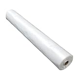 YQJY Treibhausfolie Gewächshausfolie Plastikfolie Gartenfolie Breit In Kristallklar Als Folie Für Gewächshaus Frühbeet-Schutz Treibhaus Tomatenhaus Folientunnel 2/3/4/5/6/7/8/9m