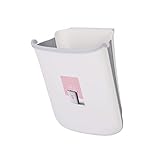 Montierter Türschrank, weißer Behälter, Aufbewahrung, Eimer, Schublade, Abfall, zusammenklappbarer Schrank, Müll zur Toilette, kompakte Halterung, Auto, Schlafzimmer, Zuhause, Kunststoff, Badezimmer,