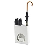 YOMIIN Klassischer Regenschirm, Schirmständer Schirmständer aus Eisen, langer und kurzer Schirmständer, Flur, Eingang, Landhaus und Haustür, Schirmständer Moderne Schirmständer (Farbe: