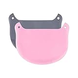 Hduacuge Schongarer-Einlagen Aus Silikon, Wiederverwendbarer Schongarer-Trenner, Passend für 6 7 8 Liter Ovale Runde Topf-Beutel für Schongarer, Rosa +