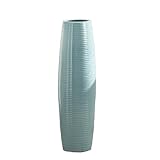 Wohnzimmerdekoration Vase Vase Ornamente Wohnzimmer Boden Große Vase Einfache Hohe Abschnitt Getrocknete Blumenarrangements Dekoration Korridor Schlafzimmer Ornamente Dekorative Vase (Size : 002)