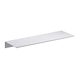 HEYCCO Badezimmer Regal,Bathroom Shelf Badezimmer-Accessoires Aluminium-weißes Badezimmer-Regale Küchen-Wand-Regal-Duschkabine-Lager-Rack 30-60cm (Color : 30cm-White)