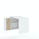 Oggi IGA Computerschreibtisch, Holzwerkstoff, 91,5 x 120 x 74 cm