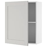 Ikea KNOXHULT Hängeschrank mit Tür 60x75 cm grau