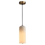 LPFWSK Nordic Imitation Marmor Lampenschirm Anhänger Beleuchtung 39,4 Zoll Deckenleuchte Moderne einfache Hängelampe Kronleuchter Tropfenlampe Hängeleuchte für Kücheninsel Leuchten Wintergarten Strahl