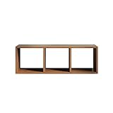Gitterschrank Bücherregal Regal, vom Boden bis zur Decke reichender Aufbewahrungsschrank for Studenten, niedriges Bücherregal, Trennwand, Balkonschließfach YIJIAN (Größe : 90x30x30cm Cherry Wood Colo
