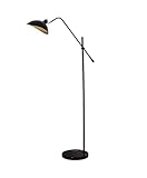 BPILOT Stehlampe Nordic Stehlampe Moderne Schlafzimmer Stehleuchte Wohnzimmer Stehlampe Studie LED Standleuchte Industrielle Dekorleuchte Wohnzimmer Leselampe
