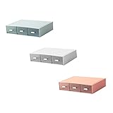 STOBOK 1 Stück Dekorative Aufbewahrungsboxen Ausziehbare Schubladen Schreibtisch Make-Up-Organizer Bleistifthalter Kosmetikschublade Organizer Desktop-Organisation