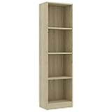 Wakects Bücherregal, Bücherregal für zu Hause Moderne Möbel Elegant Elegant für gerahmte Fotos für Büro Studio