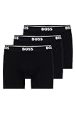 BOSS Herren Boxer Briefs, 3er Pack, Black, M