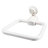 Cabilock Wandhaken Handtuchhaken Saugnapfhaken Küchenwandhalter Saugnapfhaken Vakuum-Badezimmerhaken Handtuchring Ohne Stanzen Weißer Wiederverwendbarer Duschhaken