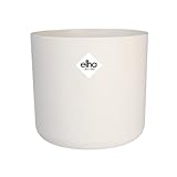 Elho B.for Soft Rund 35 - Blumentopf für Innen - Ø 34.5 x H 32.3 cm - Weiß/Weiss