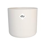 Elho B.for Soft Rund 35 - Blumentopf für Innen - Ø 34.5 x H 32.3 cm - Weiß/Weiss