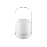 L-Yu Lighting Tischleuchte RBG LED mit Warmweiß 7 Farben Tischlampe Kabellos mit Fernbedienung Dimmbar Handheld Tragbar USB Aufladbar für Schlafzimmer Garten Hotel Büro Camping