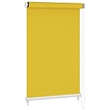 Dekor, Fensterbehandlungen, Fensterrollos und Schattierungen, Outdoor-Rollo 140 x 230 cm, Gelb