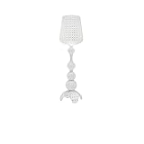 PTTRNS Standleuchten Wohnzimmer Stehlampe Schlafzimmer Studie Gitter Dekoration Stehlampe Vertikale Acryl Stehlampe Leselampe (ohne Lichtquelle) Standleuchte (Color : Transparent)