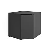 Vicco Kommode Mehrzweckschrank Sideboard Ruben Anthrazit modern Nachtschrank Nachttisch Highboard Schublade (40x54 cm Ecke)