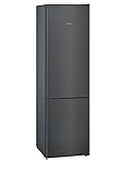 Siemens KG39E8XBA iQ500 Freihstehende Kühl-Gefrier-Kombination / B / 119 kWh/Jahr / 249 l / hyperFresh Frischesystem / lowFrost / LED-Innenbeleuchtung / bigBox, Blacksteel, Eek 'B'