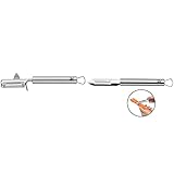 WMF Profi Plus Kartoffelschäler Pendelklinge 19 cm, Pendelschäler einschneidig, Gemüseschäler & Profi Plus Sparschäler 19 cm, Gemüseschäler rostfrei