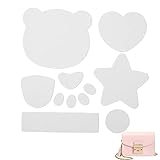 Lederreparaturaufkleber丨Selbstklebender Möbelband-Patch - 11 Stück Bär Geformtes Leder, Groß, Wasserdicht, DIY-Leder-Patch Für Sofas, Sofas, Weiche Taschen, Küchenschränke, Wand