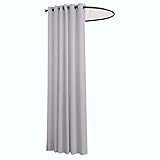 ZEONIK Umkleidekabine Metallstange Halbkreis Bekleidungsgeschäft Umkleidekabine quadratisch und schützt Ihre Privatsphäre für Bar Party Beach Pool Fotoshootings Gartendusche