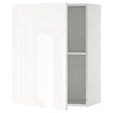 Ikea KNOXHULT Hängeschrank mit Tür, 60x75 cm, Weiß Hochglanz
