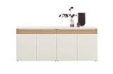 now! by hülsta Touch Sideboard mit 2 Schubladen und 2 Falttüren