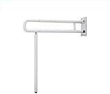 RWRAPS Badewannengriff, Handtuchhalter, rutschfest, faltbar, Haltegriff, Handlauf, Haltegriff, Haltegriffe, Sicherheits-Stützschiene, Toilette/Dusche, Badezimmer, Wandmontage