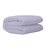Ailan Mikrofaser Badetuch Badetuch Spa Sweat Steaming Fitness Washrag Maschinenwaschbar Weicher Waschlappen Badezimmer Gym, Weiss, 100 * 200/Dick
