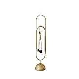 Garderobenständer Wohnzimmer Schlafzimmer Licht Luxus Garderobe Bodenbelag Kleiderständer nimmt keinen Bereich der hängenden Kleiderständer Nachtregale ein Kleidungsstätterhalter ( Color : Gold )