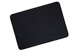 Gomin Mauspad - 28 x 20 cm Gaming Mauspad rutschfest – Vernähte Kanten - verbessert Geschwindigkeit und Präzision, Schreibtischunterlage ideal für PC, Laptop, Homeoffice und Büro - Mousepad schwarz