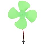 GANAZONO Mikro-Gleichstrommotor-Wellenpropeller Mit 4 Flügeln Lüfterblätter Rc-Bootspropeller Kleiner Windgenerator Für Schiffsmodellflugzeuge Boote DIY-Flugzeug