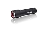 Ledlenser 501046 P7 Professionelle LED-Taschenlampe, schwarz. Auf 450 Lumen aufgerüstet, Hochleistung, Kompakt, Leistungsstark, 1,5 V, 13 x 3,7 x 13 cm