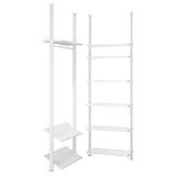 Ikea ELVARLI Kleiderschrankkombi 92/92x222-350 cm weiß