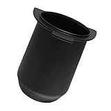 EIOLWJIEO Kaffee Dosierbecher, Pulverzufuhrteil, verschleißfester Ersatz für Küchenwerkzeuge, Ersatz für Modell Breville 870/878/880 Maschinenhalterung, Schwarz