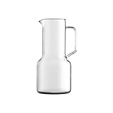 Wasserkrug Kühlschrank Multi-Color Glasche mit Anti-Branding-Griff-Kreativer Hitzebeständiger Wasserkörpern Großkapazität Teekanne for Zuhause, Büro, Restaurant Wasserkaraffe (Color : Transparent)