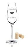 Leonardo Tavolino Sektglas mit Gravur - als Geschenk zur Hochzeit - Personalisierte Geschenke - das perfekte Hochzeitsgeschenk 230 ml Persönliche Gravur